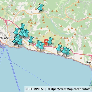 Mappa Viadotto Torrente Nervi, 16167 Genova GE, Italia (4.427)