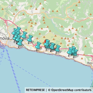 Mappa Viadotto Torrente Nervi, 16167 Genova GE, Italia (4.01944)