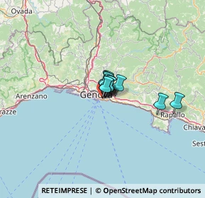 Mappa Via Al Forte di San Giuliano, 16145 Genova GE, Italia (4.70364)