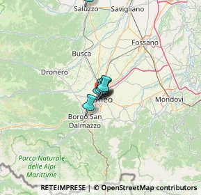 Mappa Via Dronero, 12100 Cuneo CN, Italia (23.12455)