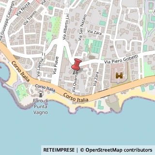 Mappa Via Quarnaro, 14, 16145 Genova, Genova (Liguria)