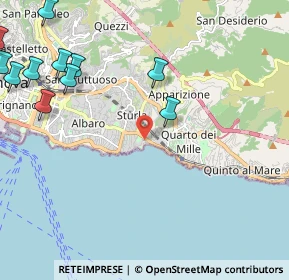 Mappa Via dei Mille, 16147 Genova GE, Italia (3.03909)