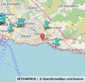 Mappa Via Tabarca, 16147 Genova GE, Italia (3.4025)