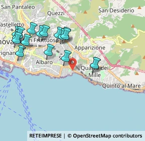 Mappa Via Tabarca, 16147 Genova GE, Italia (2.23353)