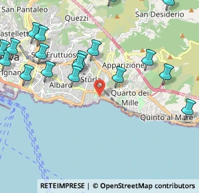 Mappa Via dei Mille, 16147 Genova GE, Italia (2.68778)