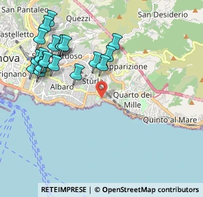 Mappa Via Tabarca, 16147 Genova GE, Italia (2.289)