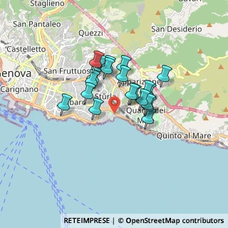 Mappa Via dei Mille, 16147 Genova GE, Italia (1.2795)