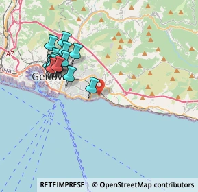 Mappa Via Tabarca, 16147 Genova GE, Italia (3.85176)