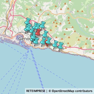 Mappa Via dei Mille, 16147 Genova GE, Italia (2.86941)