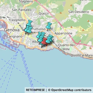 Mappa Via Felice Cavallotti, 16146 Genova GE, Italia (1.04929)