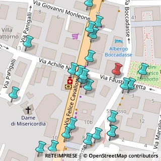 Mappa Via Felice Cavallotti, 16146 Genova GE, Italia (0.08667)