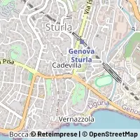 Hartă Genova
