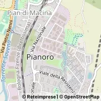 Kaart Pianoro