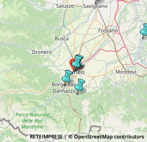 Mappa Via Basse Sant'Anna, 12100 Cuneo CN, Italia (25.79273)