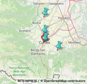 Mappa Via Basse Sant'Anna, 12100 Cuneo CN, Italia (37.16333)