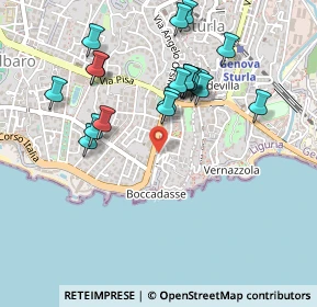 Mappa Via Boccadasse, 16146 Genova GE, Italia (0.4805)