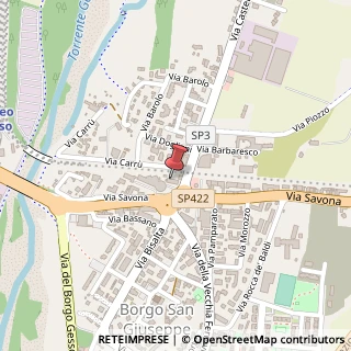 Mappa Via Savona, 25 FRAZ, 12100 Cuneo, Cuneo (Piemonte)