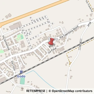 Mappa Via Nazario Sauro, 7, 48026 Godo RA, Italia, 48026 Russi, Ravenna (Emilia Romagna)