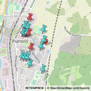 Mappa Via Gualando, 40065 Pianoro BO, Italia (0.531)