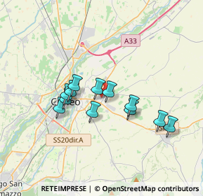 Mappa Garetto Via Margarita No, 12100 Cuneo CN, Italia (2.885)