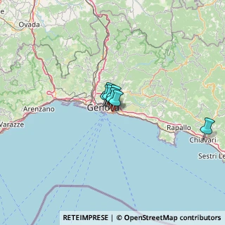 Mappa Via Oreste De Gaspari, 16146 Genova GE, Italia (25.77273)