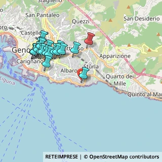 Mappa Via Oreste De Gaspari, 16146 Genova GE, Italia (2.2025)