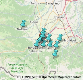 Mappa Via Seminario, 12100 Cuneo CN, Italia (7.51231)