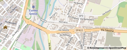 Mappa Cuneo