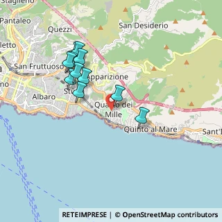 Mappa Via Francesco Nullo, 16147 Genova GE, Italia (1.77545)