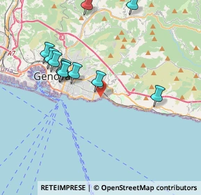 Mappa Via Zoagli, 16147 Genova GE, Italia (4.09909)