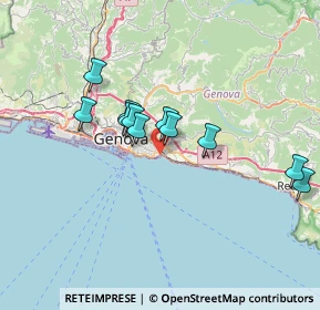 Mappa Via Zoagli, 16147 Genova GE, Italia (6.01818)