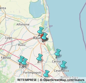 Mappa Via Romea Vecchia, 48124 Ravenna RA, Italia (20.94455)