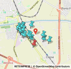 Mappa Via Romea Vecchia, 48124 Ravenna RA, Italia (0.7405)