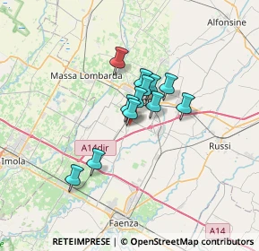 Mappa Via Peschiera, 48032 Cotignola RA, Italia (4.3)