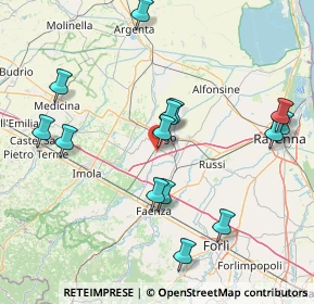Mappa Via Peschiera, 48032 Cotignola RA, Italia (17.27929)