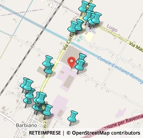 Mappa Via Peschiera, 48032 Cotignola RA, Italia (0.5963)