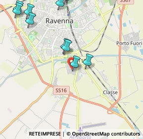 Mappa Via dei Ciliegi, 48124 Ravenna RA, Italia (2.68182)
