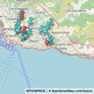 Mappa Via Argonauti, 16147 Genova GE, Italia (2.3415)