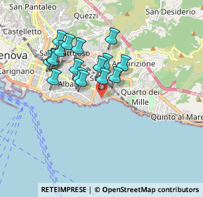 Mappa Via Argonauti, 16147 Genova GE, Italia (1.55706)