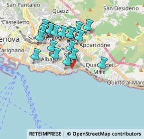 Mappa Via Argonauti, 16147 Genova GE, Italia (1.6575)