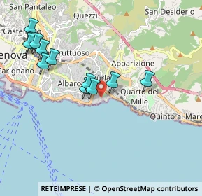 Mappa Via Argonauti, 16147 Genova GE, Italia (2.0825)