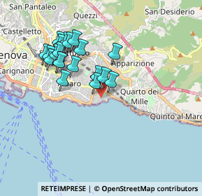 Mappa Via Argonauti, 16147 Genova GE, Italia (1.7425)