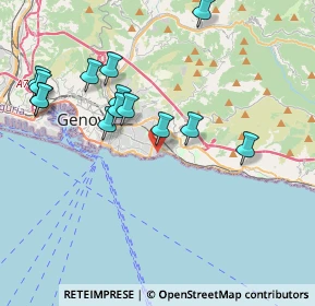 Mappa Via Argonauti, 16147 Genova GE, Italia (4.13286)