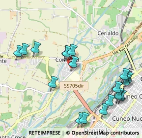 Mappa Via Valle Grana, 12010 Cuneo CN, Italia (1.232)