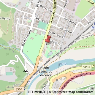 Mappa Viale J. F. Kennedy, 93, 40037 Sasso Marconi, Bologna (Emilia Romagna)
