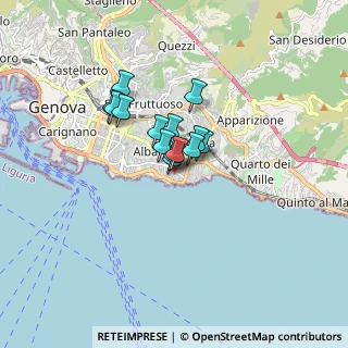 Mappa Via Giordano Bruno, 16146 Genova GE, Italia (0.97143)