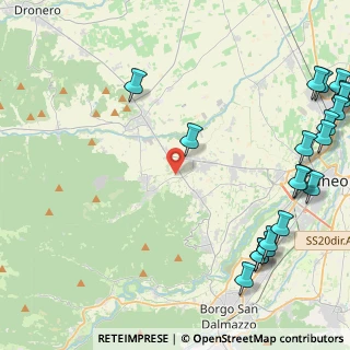 Mappa 12010 Bernezzo CN, Italia (6.653)