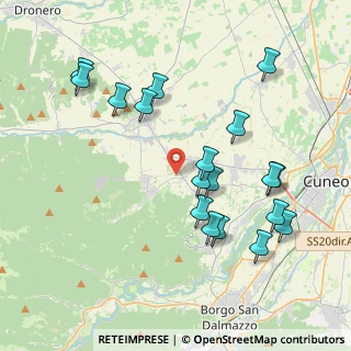 Mappa 12010 Bernezzo CN, Italia (4.21167)
