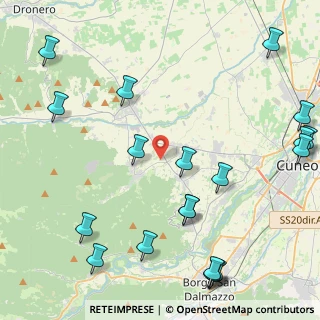 Mappa 12010 Bernezzo CN, Italia (6.011)