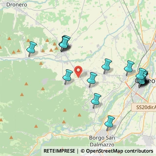Mappa 12010 Bernezzo CN, Italia (5.241)